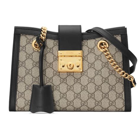 gucci padlock bag small